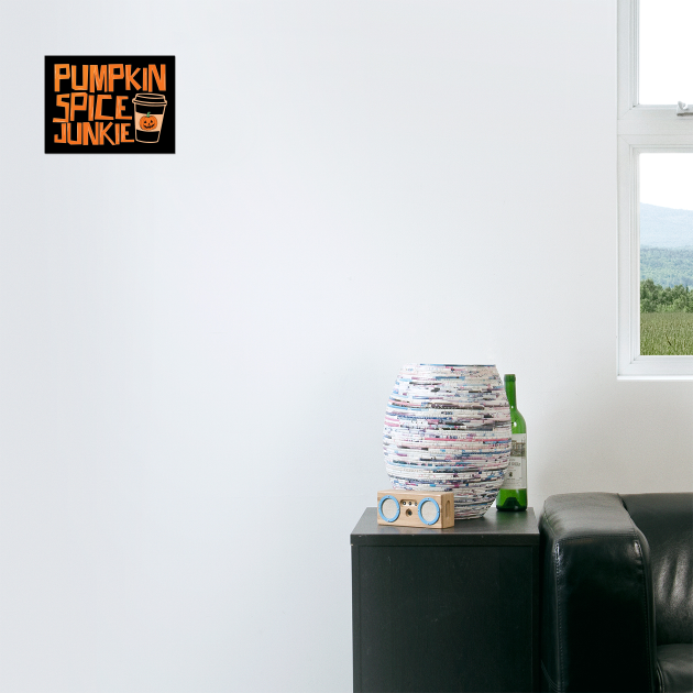 Pumpkin Spice Junkie Halloween by The WYLD Tribe